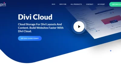 Divi Cloud: Almacenamiento en la nube para tus diseños y contenidos de Divi